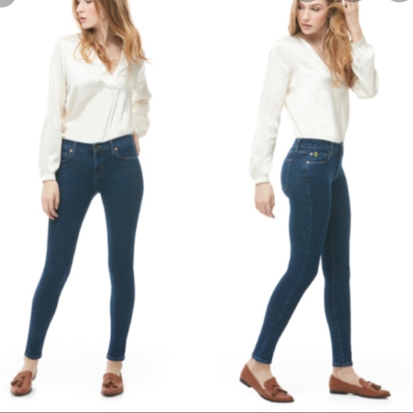 Second yoga eco jeans in green